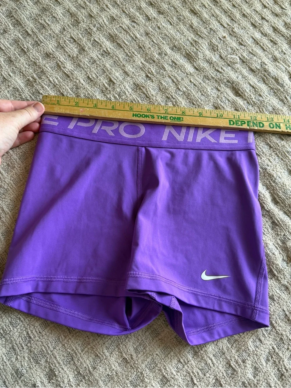Nike pro 2 piece athletic bike short shorts